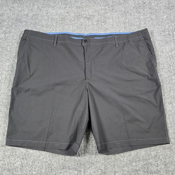 Tommy Bahama Shorts Mens 54 Black Flat Front Chino‎ Stretch Performance Golf - Picture 1 of 11